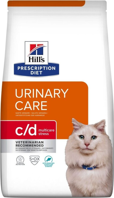 Hill's Prescription Diet Feline c/d Urinary Multicare Ocean Fish (3 kg)