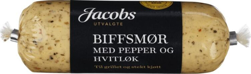 Biffsmør Pepper og Hvitløk 65g