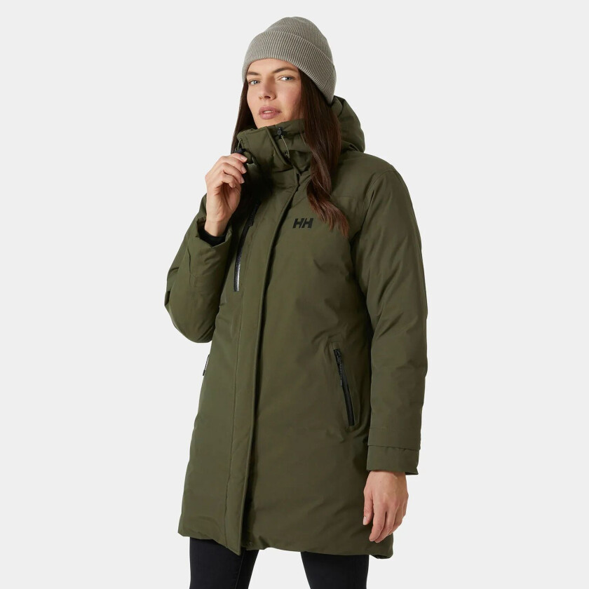 Adore Helly Tech Parkas Dame Grønn XL SvartXL