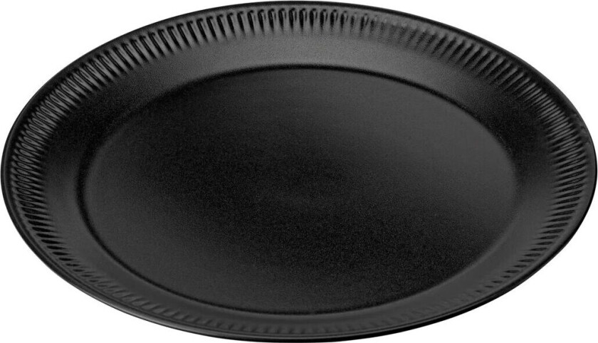 Knabstrup middagstallerken svart 22 cm
