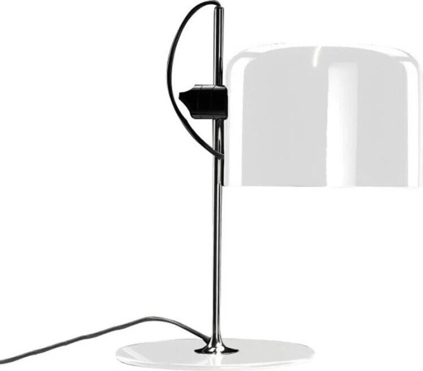 Coupé 2202 bordlampe White, kromstativ