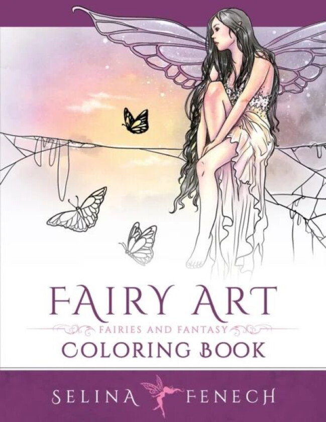 Fairy Art Coloring Book av Selina Fenech