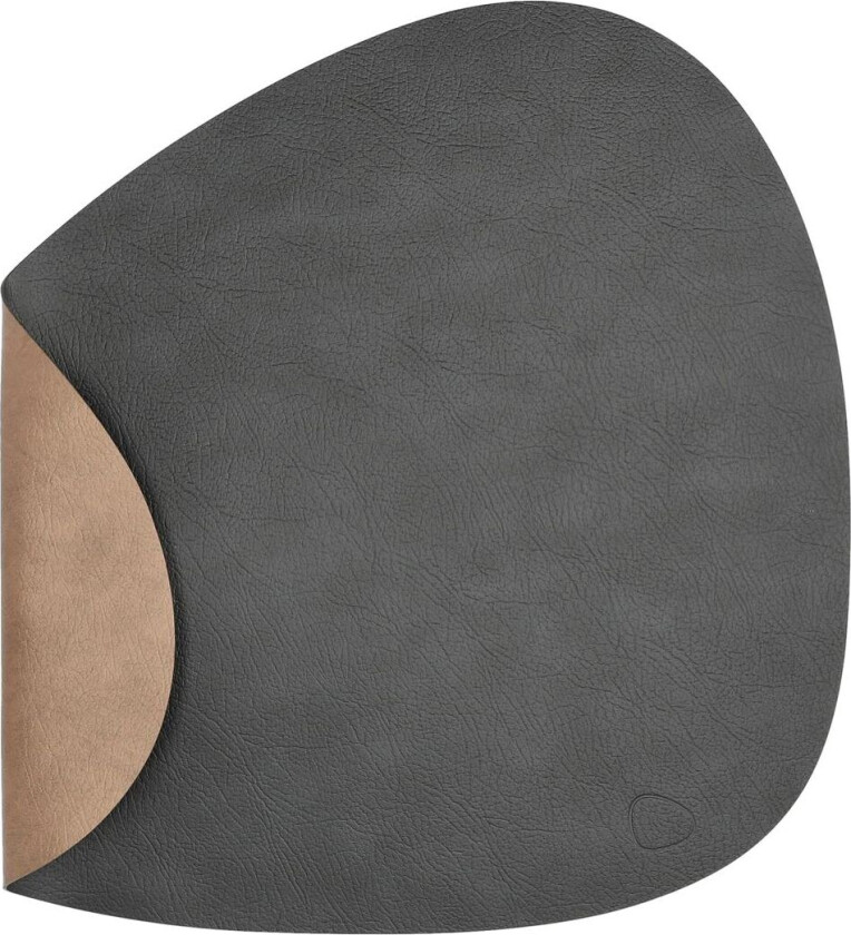 Lind DNA Cloud spisebrikke vendbar curve L 1 stk. Black-brown