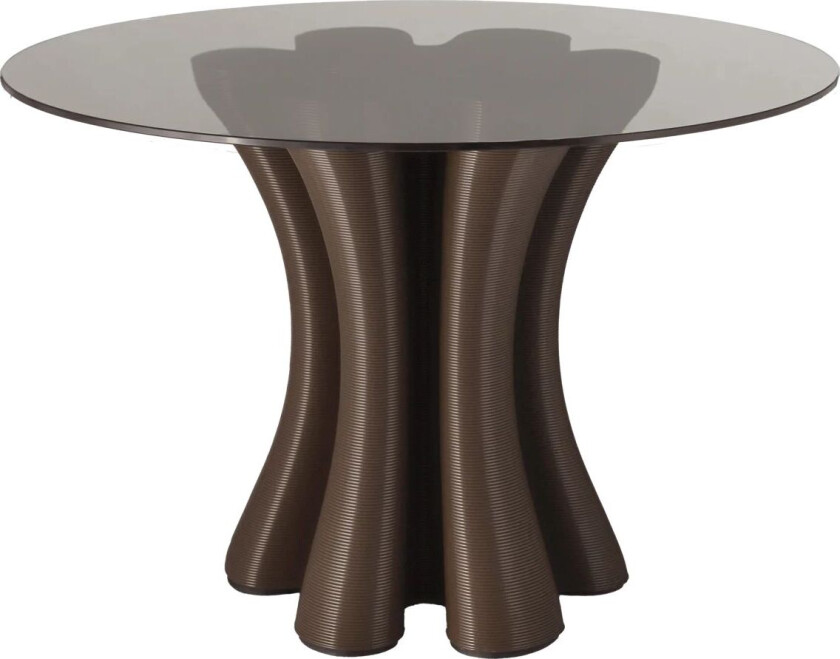 Anemone spisebord Ø110 cm Chocolate