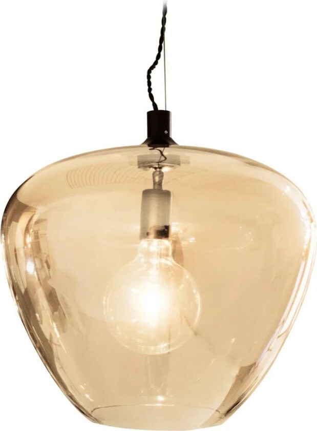 Bellissimo Grande taklampe Amber