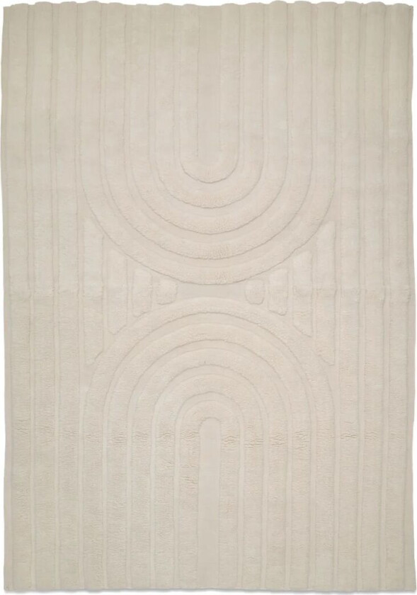 Curve ullteppe 250x350 cm Ivory