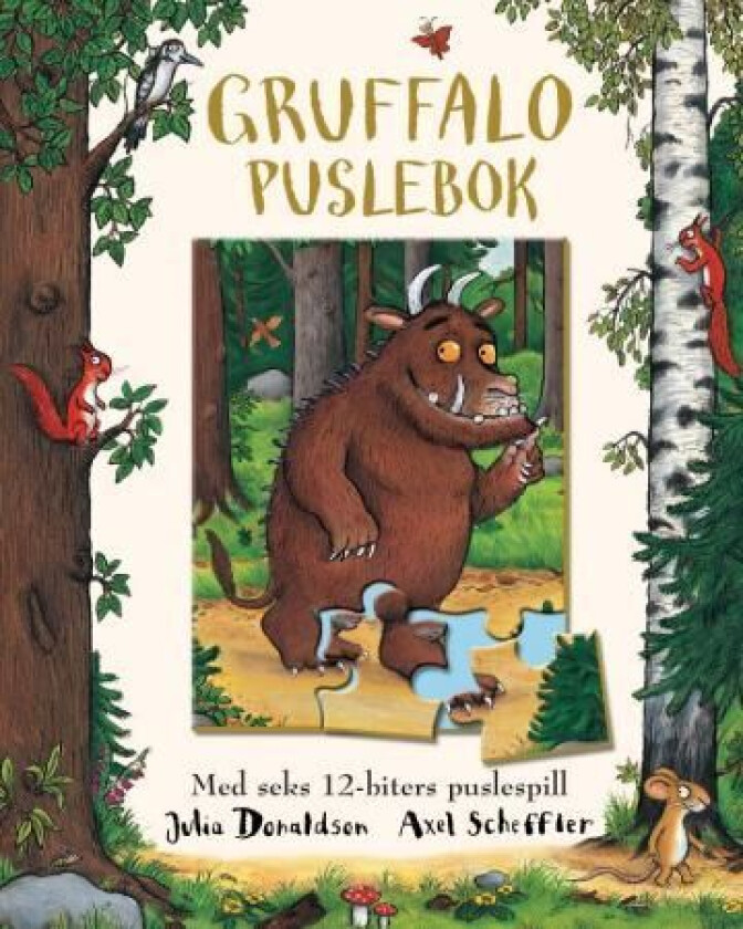 Gruffalo puslebok av Julia Donaldson