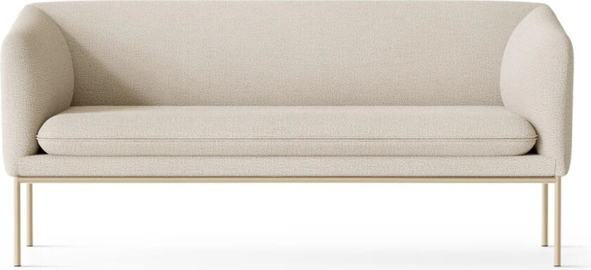 Turn sofa 2-seter Cashmere bouclé off-white