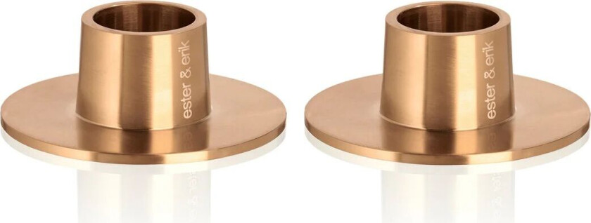 ester & erik lysestake matt 2-pakning Roségull