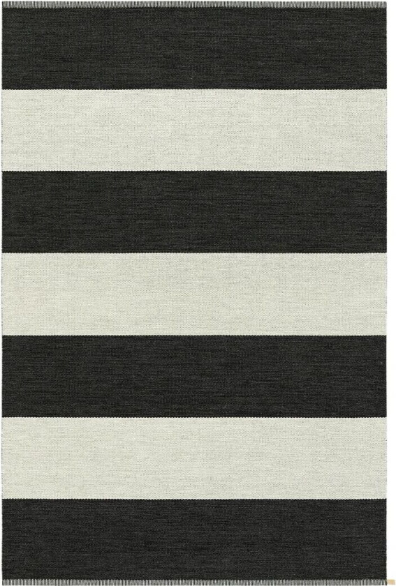 Wide Stripe Icon gulvteppe 195x300 cm Midnight black