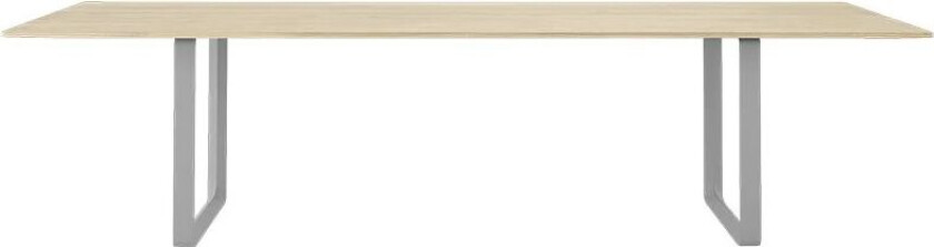 70/70 spisebord 295 x 108 cm Solid oak-Grey