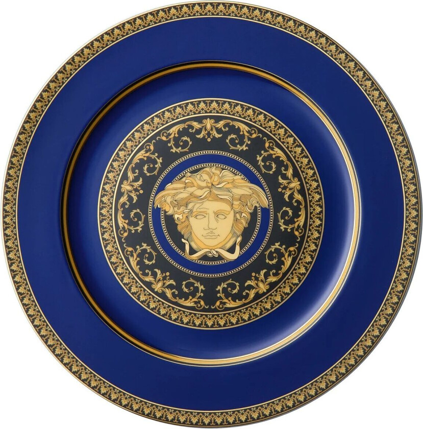 Medusa Blue tallerken 33 cm