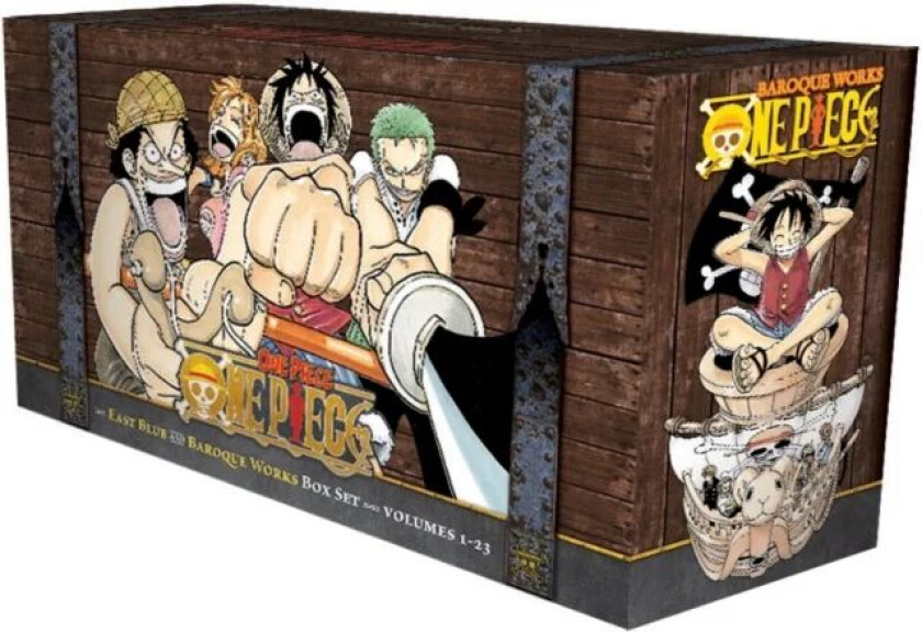 One Piece Box Set 1: East Blue and Baroque Works av Eiichiro Oda