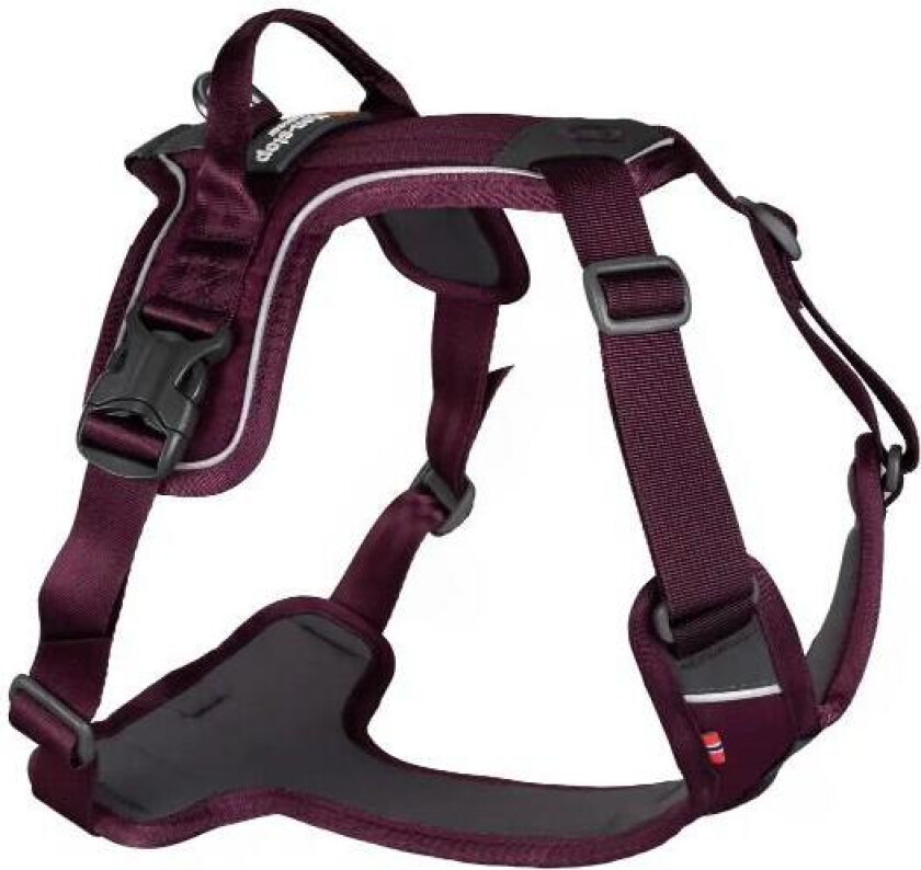 Ramble Harness Purple Hundesele M