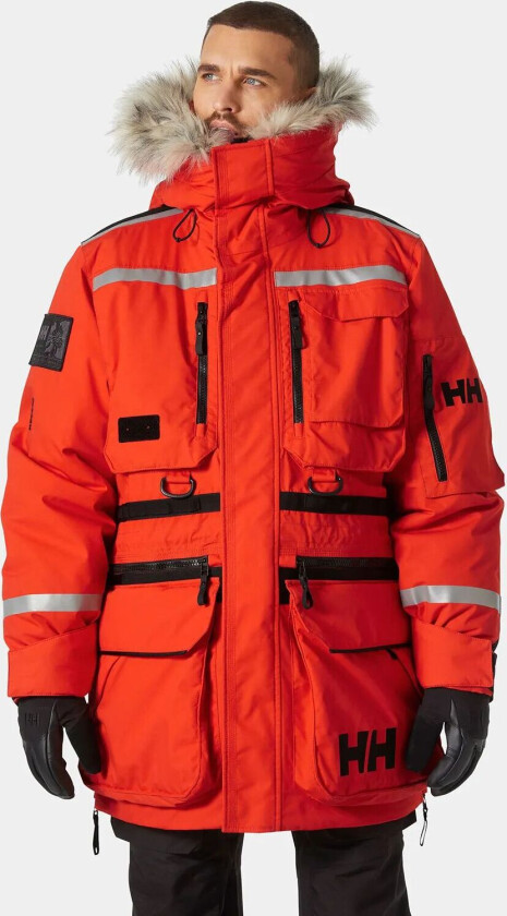 Arctic Patrol Flerlags Parkas 2.0 Herre Oransje L RødL