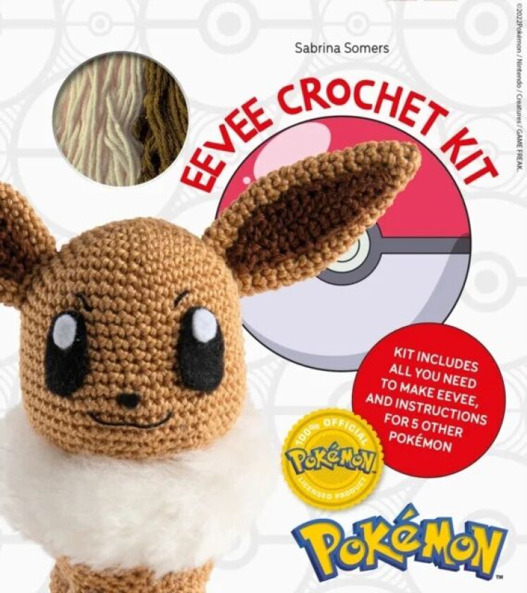 PokeMon Crochet Eevee Kit av Sabrina (Author) Somers