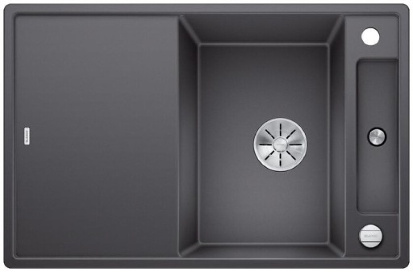 Axia 45S MXI kjøkkenvask, 78x51 cm, grå