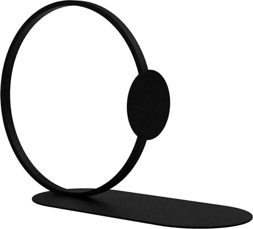 Book Ring bokstøtte 10 cm Svart