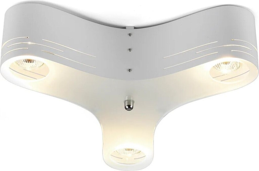 Clover plafond 12 hvit