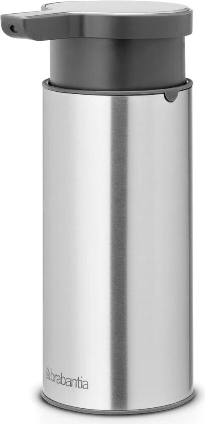 såpedispenser matt stål