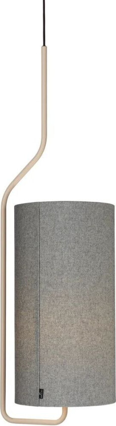 Bender lampeskjerm ull Ø 27 cm Grå