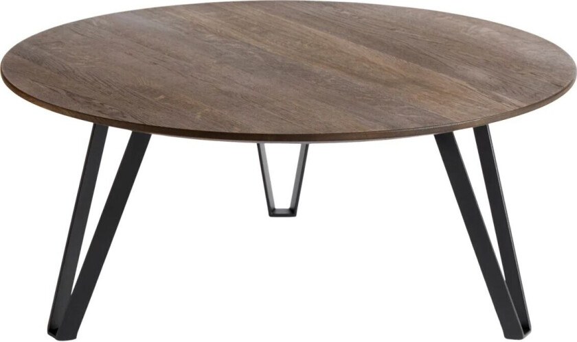 MUUBS Space salongbord Ø90 cm Røkt eik