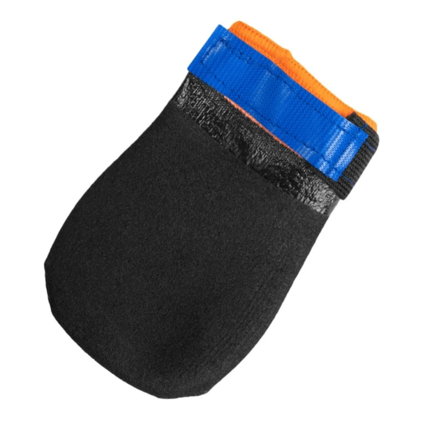 Non-Stop Dogwear Protector Hundesko Svart & Oranje 4-pakke (L)