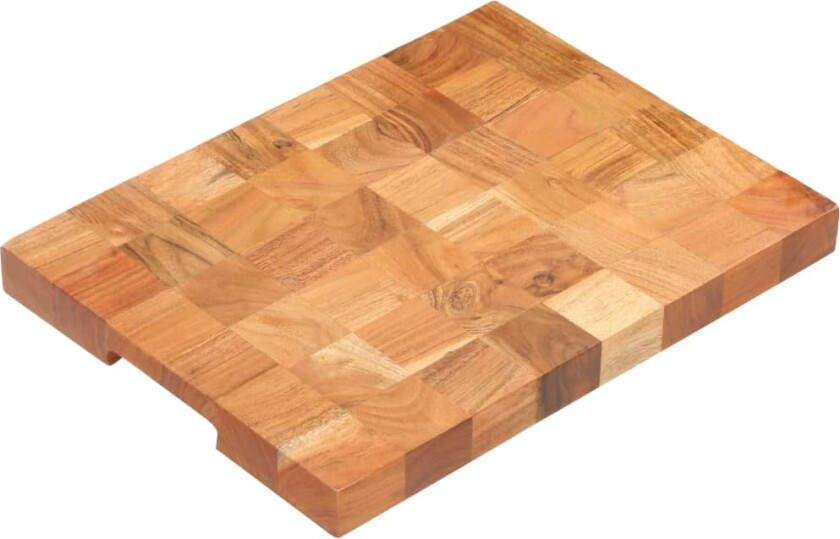 Skjærebrett 40x30x3,8 cm heltre akasie