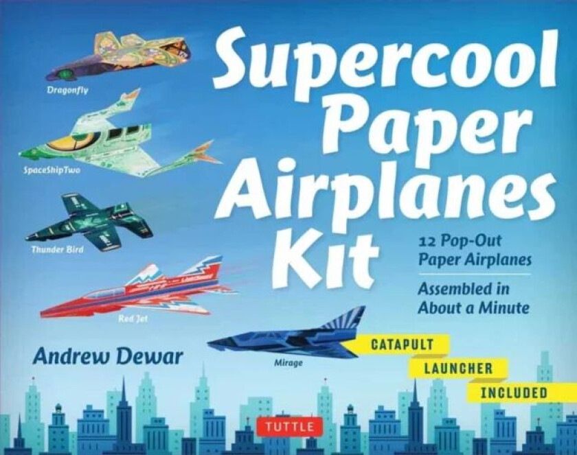 Supercool Paper Airplanes Kit av Andrew Dewar