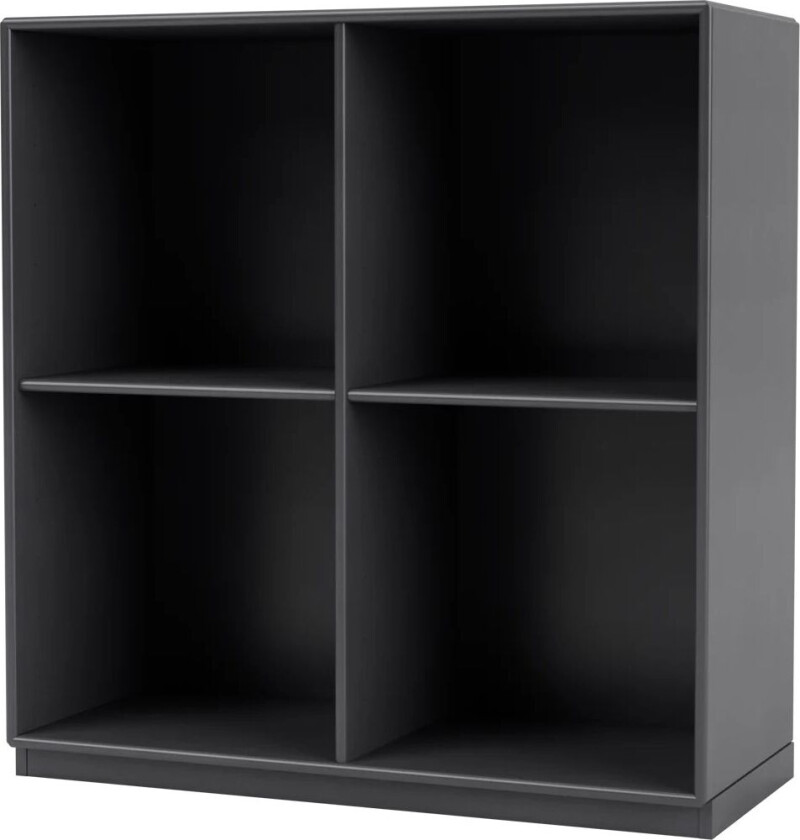 SHOW hylle 69,6 x 69,6 cm, sokkel 3 cm 36 Coal