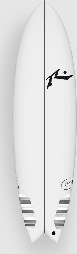Tec Moby Fish Quad 7'0 Surfebrett hvit