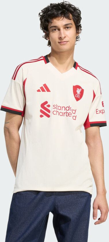 Liverpool Bortedrakt 2025/26 - adidas, størrelse Large