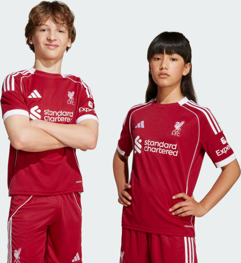 Bilde av Liverpool Hjemmedrakt Champions League 2025/26 Barn - adidas, størrelse 140 cm