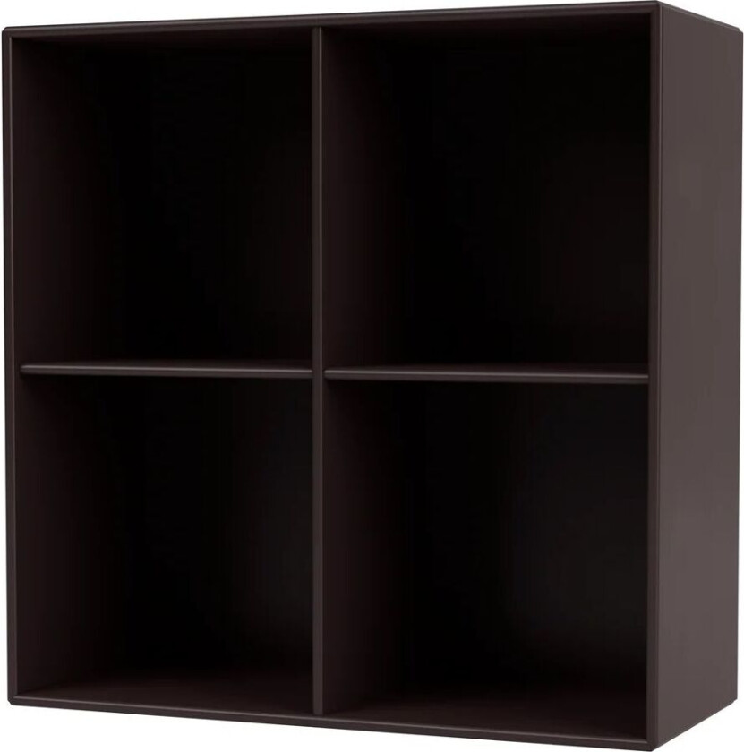 SHOW hylle 69,6x69,6 cm, opphengsskinne 160 Balsamic