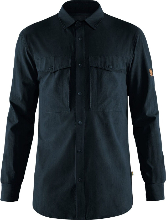 ABISKO TREKKING SHIRT M DARK NAVY