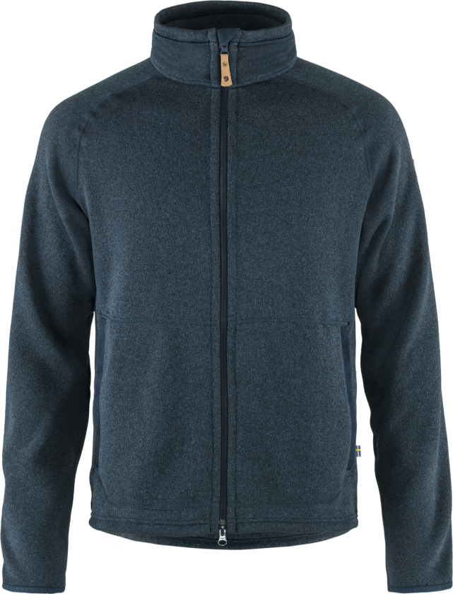 ÖVIK FLEECE ZIP SWEATER M NAVY
