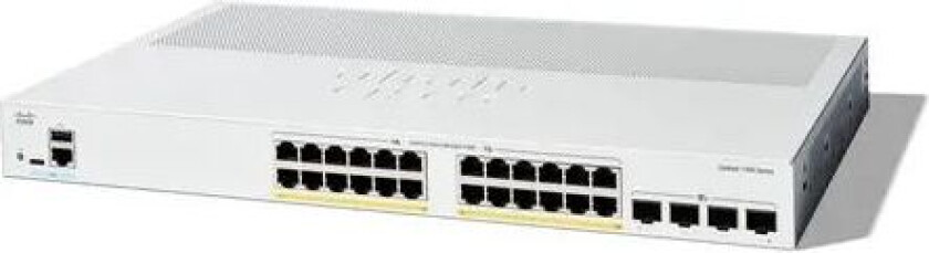 Catalyst C1300 Managed 24x1gbe 4x10gbe Sfp+ Poe 195w Switch