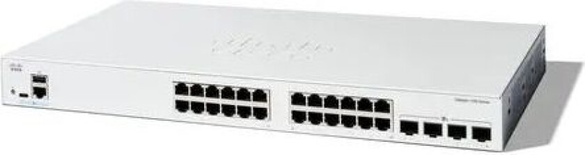 Catalyst C1300 Managed 24x1gbe 4x10gbe Sfp+ Switch