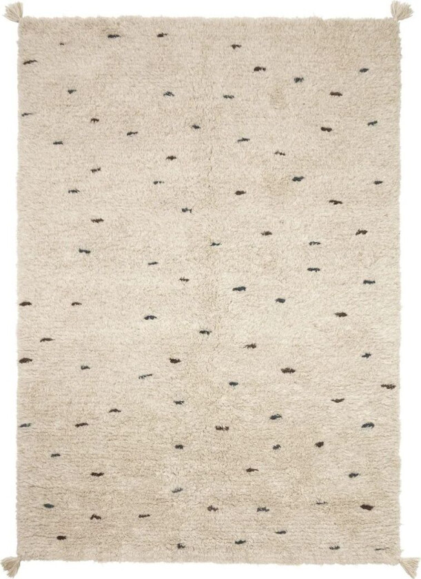 Dot teppe Off-white, 140 x 200 cm