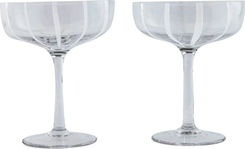 Mizu coupe champagneglass 2-stk. Clear