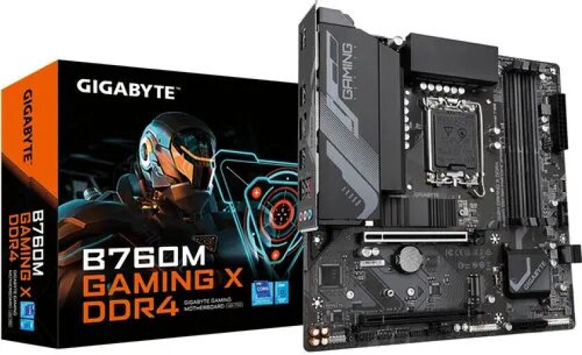 Gigabyte B760m Gaming X Ddr4 S-1700 Matx Mikro Atx Hovedkort