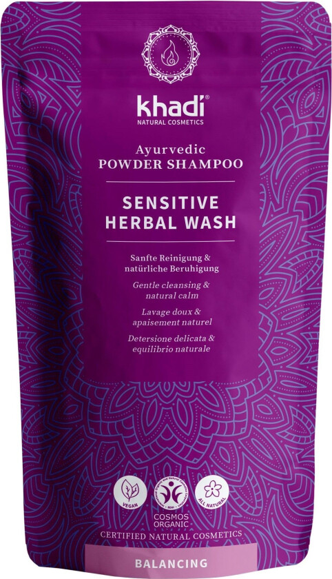 Ayurvedic Powder Shampoo Sensitive Herbal Wash