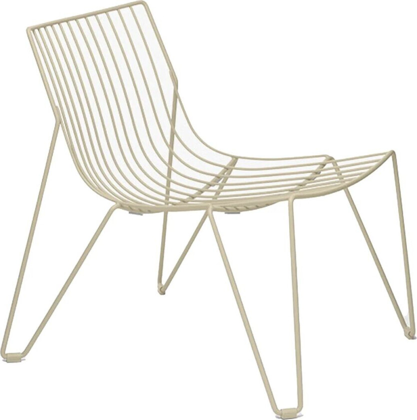 Tio easy chair loungestol Ivory