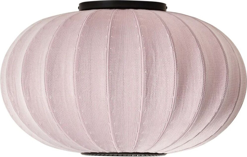 Made By Hand Knit-Wit 57 Oval vegg- og taklampe Light pink