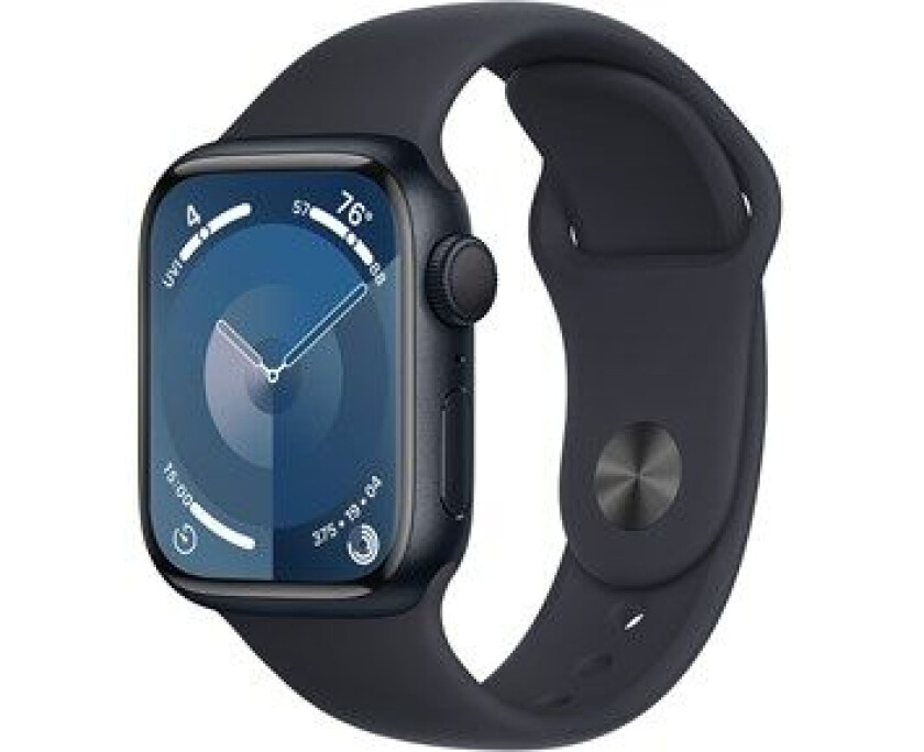 Watch Series 9 GPS 41mm Midnight Aluminium Case with Midnight Sport Band - M/L