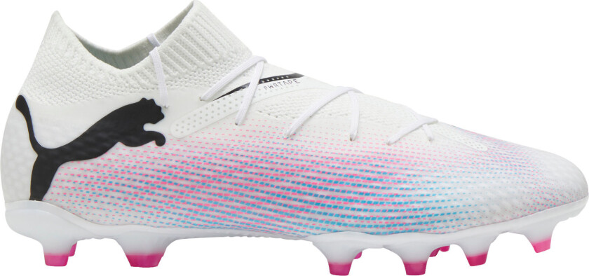 FUTURE 7 Pro FG/AG / Q1 24, fotballsko gress og kunstgress, junior White- Blac