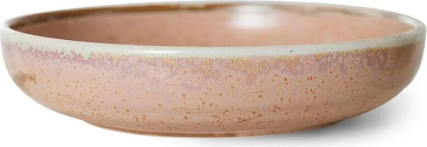 Home Chef dyp tallerken large Ø21,5 cm Rustic pink