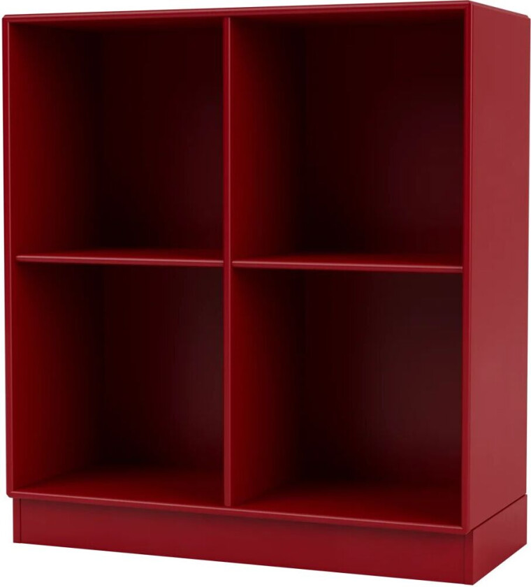 SHOW hylle 69,6 x 69,6 cm, sokkel 7 cm 165 Beetrot