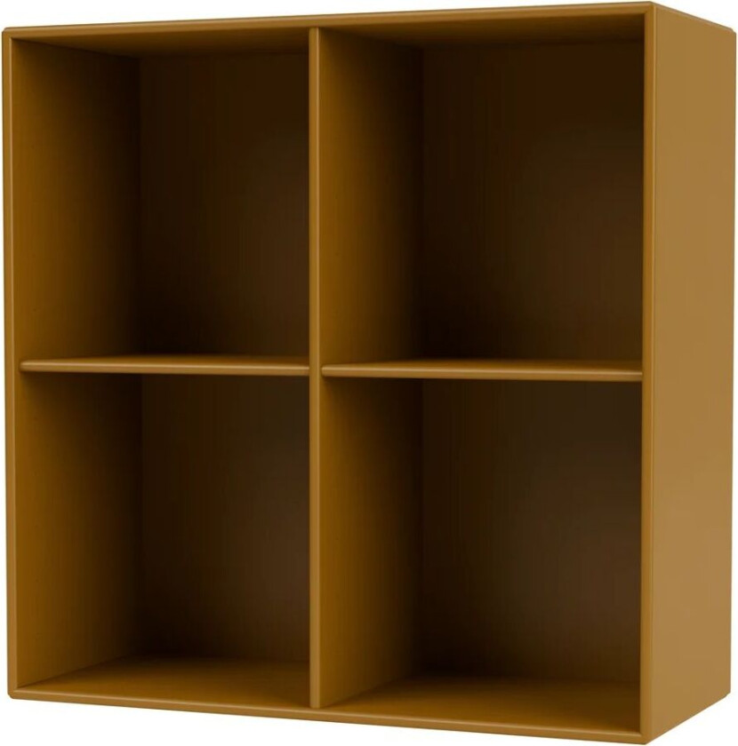 SHOW hylle 69,6x69,6 cm, opphengsskinne 142 Amber