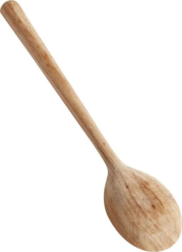 teak serveringsskje 22 cm Natur